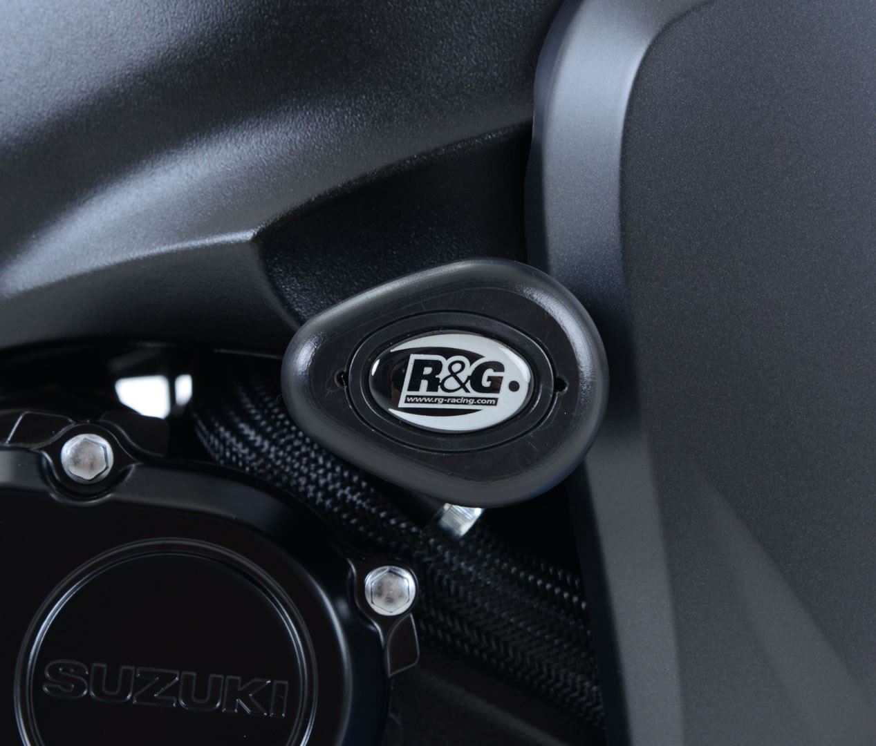 Crash Protectors - Aero Style for Suzuki GSX-S1000 FA '15- Colour: White