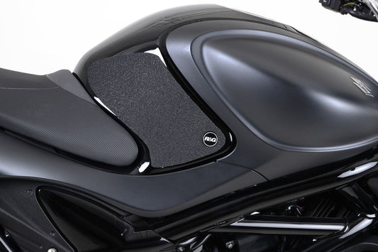 R&G Tank Traction Grips for Suzuki SFV Gladius 650 '09- Colour: Black