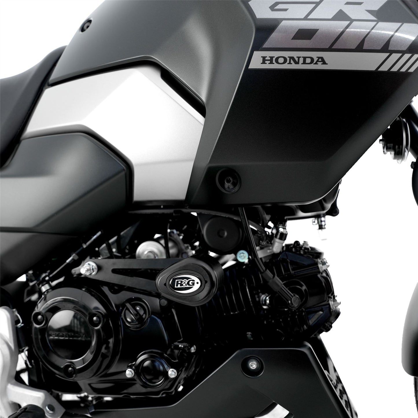 Crash Protectors - Aero Style for Honda MSX 125 GROM '21- Colour: Black
