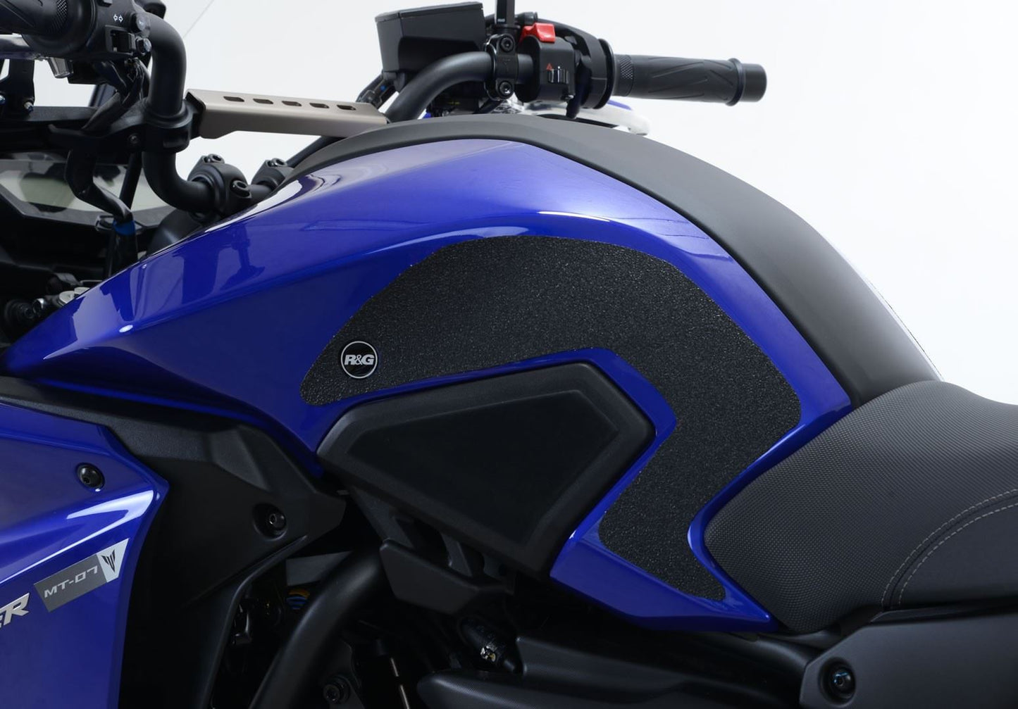 R&G Tank Traction Grips for Yamaha Tracer 700 '16-'20 (FJ-07) Colour: Clear