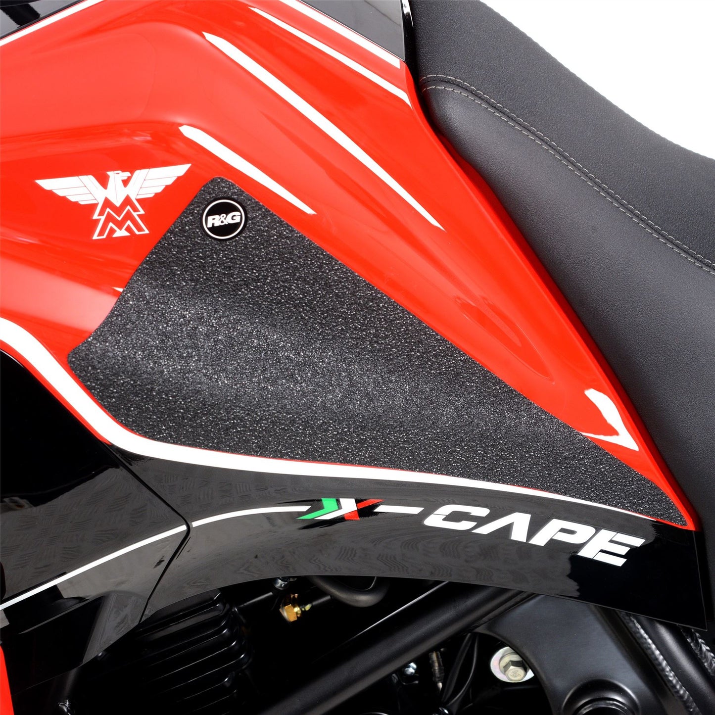 R&G Tank Traction Grips for Moto Morini X CAPE 649 21- Colour: Clear