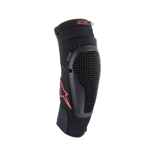 Alpinestars Bionic Flex Knee Protector Black Red - Size S/M