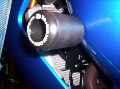 Crash Protectors - Classic Style for Kawasaki ZX6-R C1H ('05) and the ZX6-R C2H ('06)