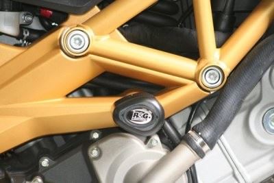 Crash Protectors - Aero Style for Aprilia Shiver '08- '24, Aprilia Dorsoduro 750 '08, Aprilia Shiver 900 '18- '24 and Caponord 1200 '13-