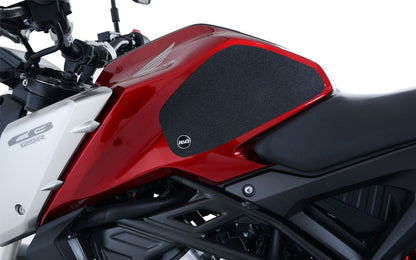 R&G Tank Traction Grips for Honda CB125R '18- '24 Colour: Clear