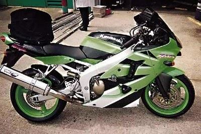 Crash Protectors - Classic Style for Kawasaki ZX6R G1/G2/J1/J2/636A 2002 Colour: Black
