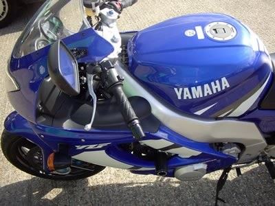 Crash Protectors - Classic Style for Yamaha Thunder Cat Colour: White