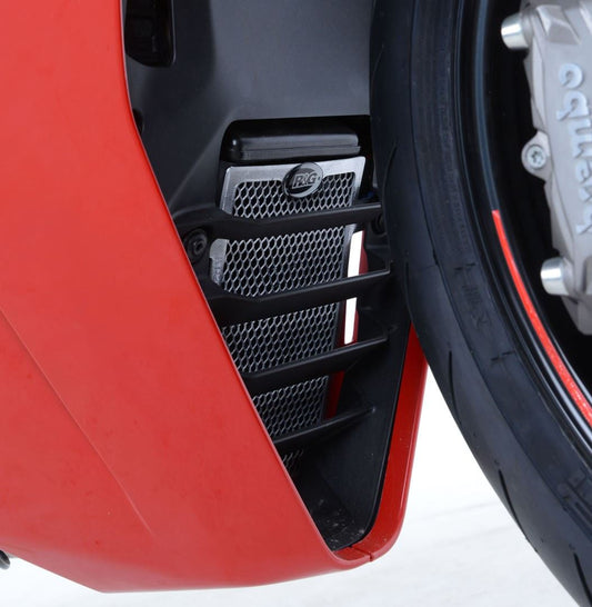 Oil Cooler Guard for Ducati Supersport/S '17-'20 & Supersport 950 S '21-  Colour: Silver