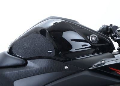 R&G Tank Traction Grip for Yamaha R25 '14-'18, MT-25 '15-, R3 '15-'18 & MT-03 '16-'19 models Colour: Black