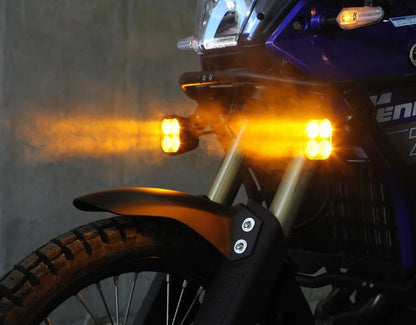 DENALI DL-4 Driving Light w/ DataDim Technology, 4-LED, Elliptical Hybrid Beam Colour: White