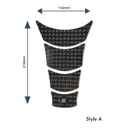 Eazi-Grip EVO Centre Tank Pads  Style : Style G Eazi-Grip Colour: Clear