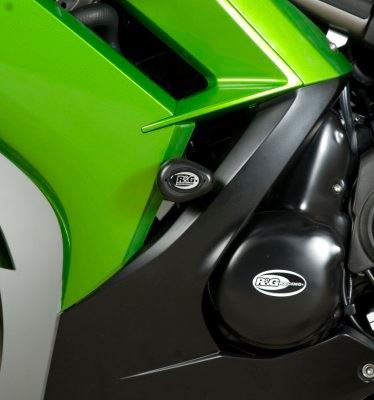 Crash Protectors for Kawasaki ER6-F (2012) - Aero Style Colour: Black