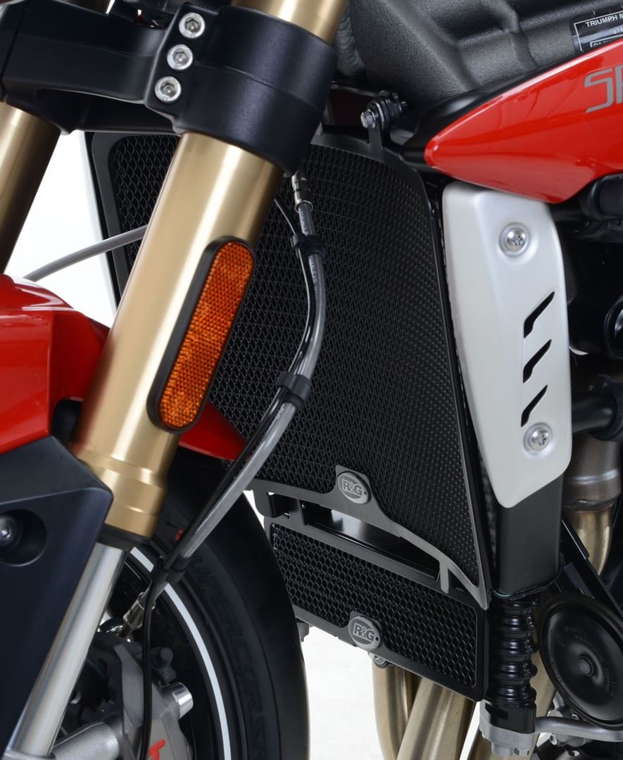 Radiator Guards for Triumph Speed Triple S/R '16- & Speed Triple RS '18-'20 Colour: Black