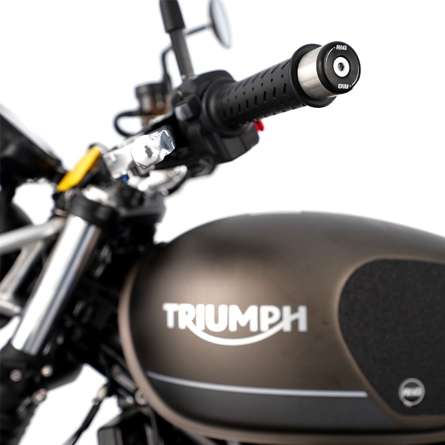 Bar End Sliders for the Triumph Street Twin '16-, Speed Twin 1200 ’19-'21 & Speed Twin 900 '22- '24
