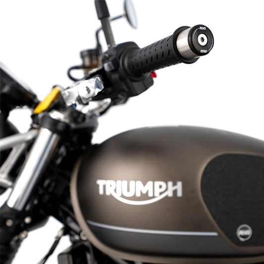 Bar End Sliders for the Triumph Street Twin '16-, Speed Twin 1200 ’19-'21 & Speed Twin 900 '22- '24