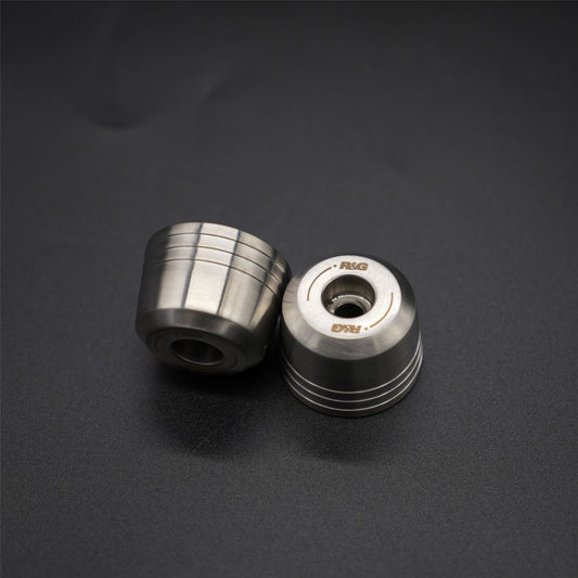 R&G Stainless Steel Bar Ends for Ducati Streetfighter V2(S),V4(S) '25-, Scrambler 1100 '18-/ Diavel 1260 (S) '21-, Diavel V4 '23-/ KTM 690 SMC-R '19- /GASGAS SM700 '22- Fantic Caballero 700 '23- & Norton V4SV/V4CR '24-