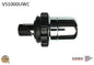 Kaoko Throttle Stabilizer for the Suzuki Burgman 400cc Limited Edition (2010-) with OEM Chrome Bar End Weights. Special Order Item.