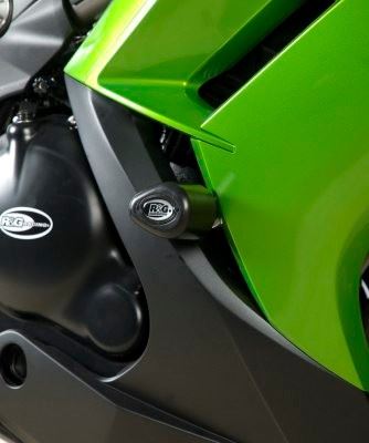 Crash Protectors for Kawasaki ER6-F (2012) - Aero Style Colour: Black