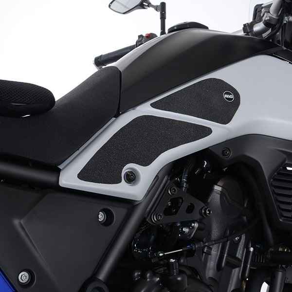 R&G Tank Traction Grips for Yamaha Tenere 700 '19- '24, Tenere 700 Rally '21- '24 & Tenere World Rally(T7) '21-'24 Colour: Clear