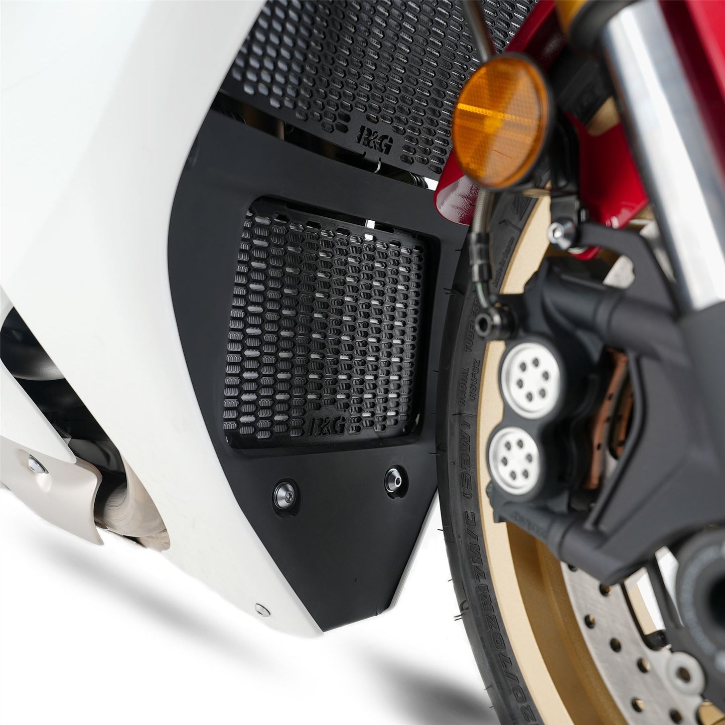 PRO Oil Cooler Guard for Yamaha YZF-R1 '15-  Colour: Texture Matt Black