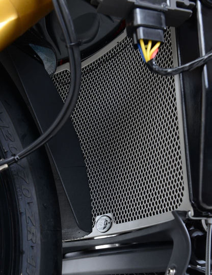 Radiator Guards for MV Agusta F4R, F4RC '15- and F4RR '12- models Colour: Black