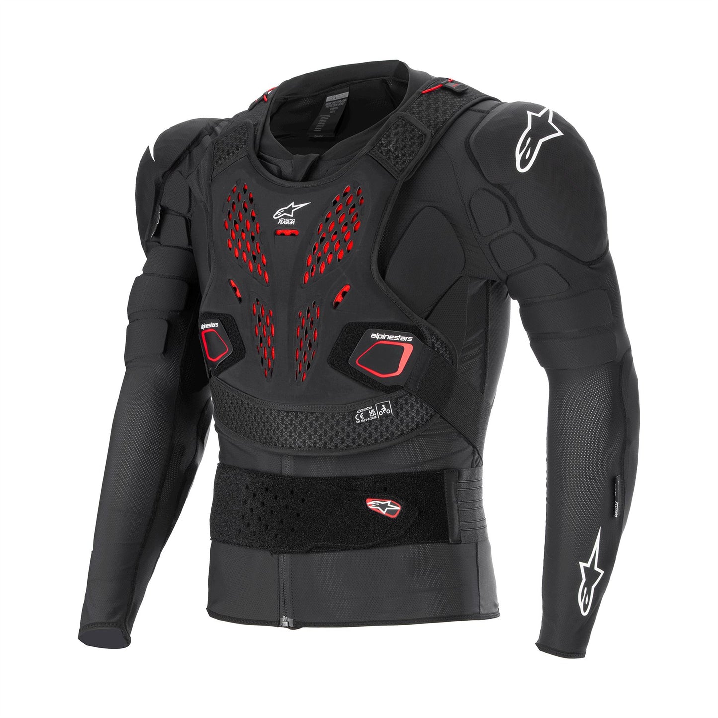 Alpinestars Bionic Pro V3 Plasma Protection Jacket - Black Red White - S