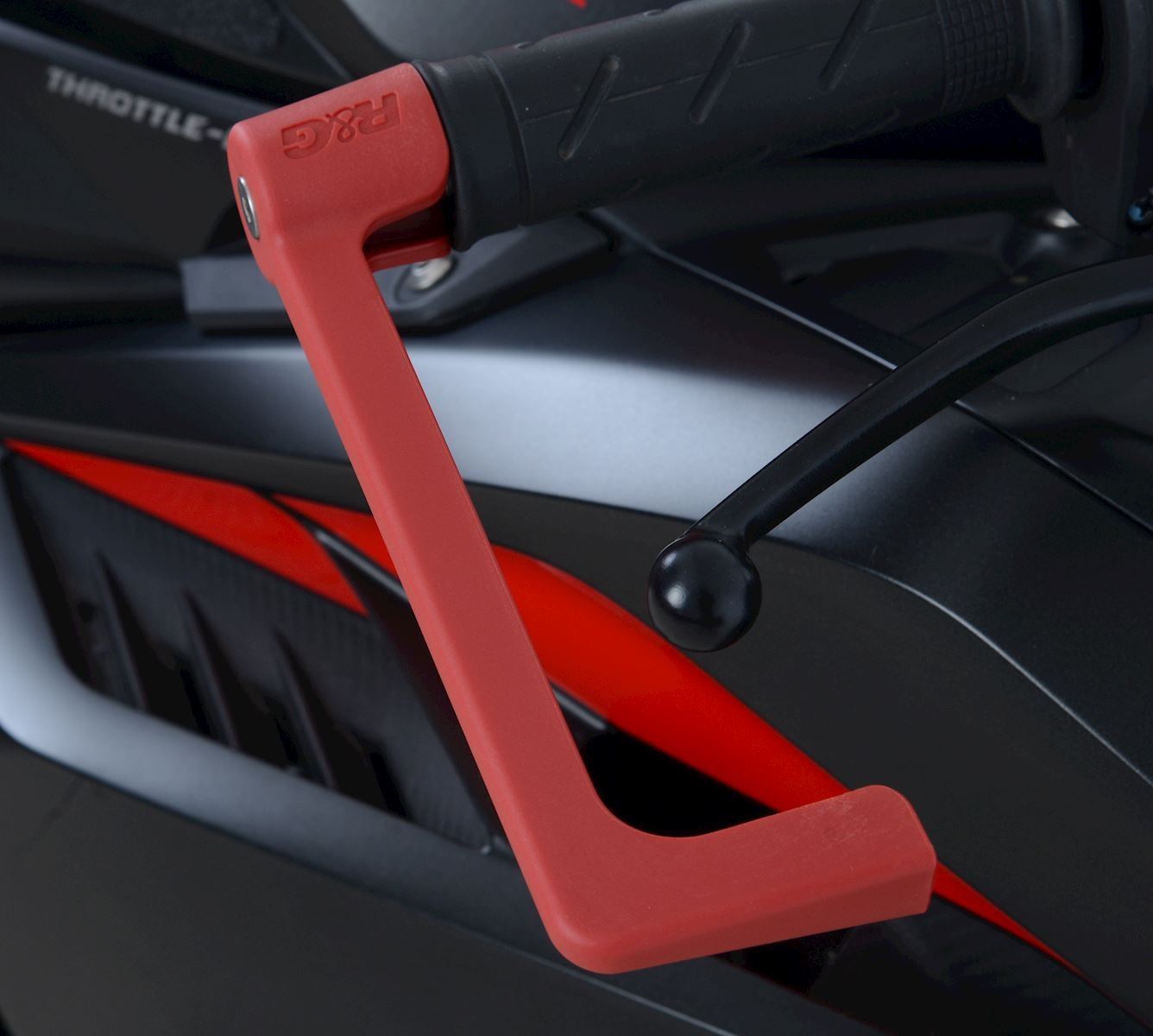 Moulded Lever Guard (15mm - 17mm) for Ducati's, EBR 1190RX, KTM 790 Adventure '19-, KTM 890 Adventure '20-'22 & Honda NT1100 '22- Colour: Black