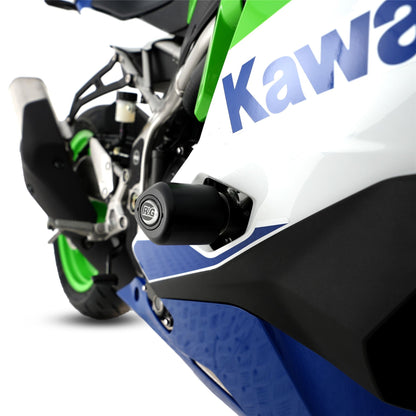 Crash Protectors - Aero Style for Kawasaki ZX-25R '20- & ZX-4R(R) (SE) ’23- '24 Colour: Black