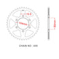 Sprocket Rear RK-B8028-41 JTR501 Afam 16601