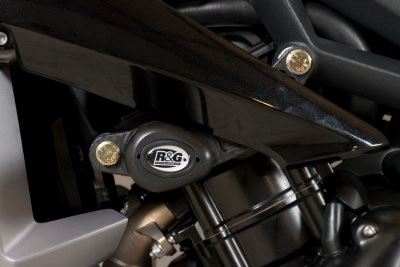 Crash Protectors - Aero Style for Triumph Street Triple '13-'16 Colour: White