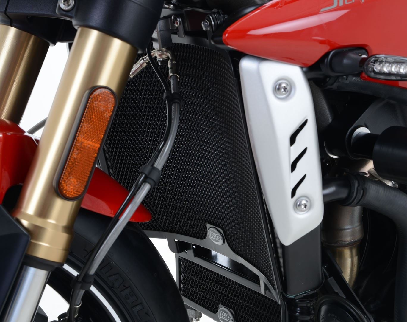 Radiator Guards for Triumph Speed Triple S/R '16- & Speed Triple RS '18-'20 Colour: Black