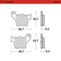 Moto-Master Racing SinterPRO Brake Pads - 94311