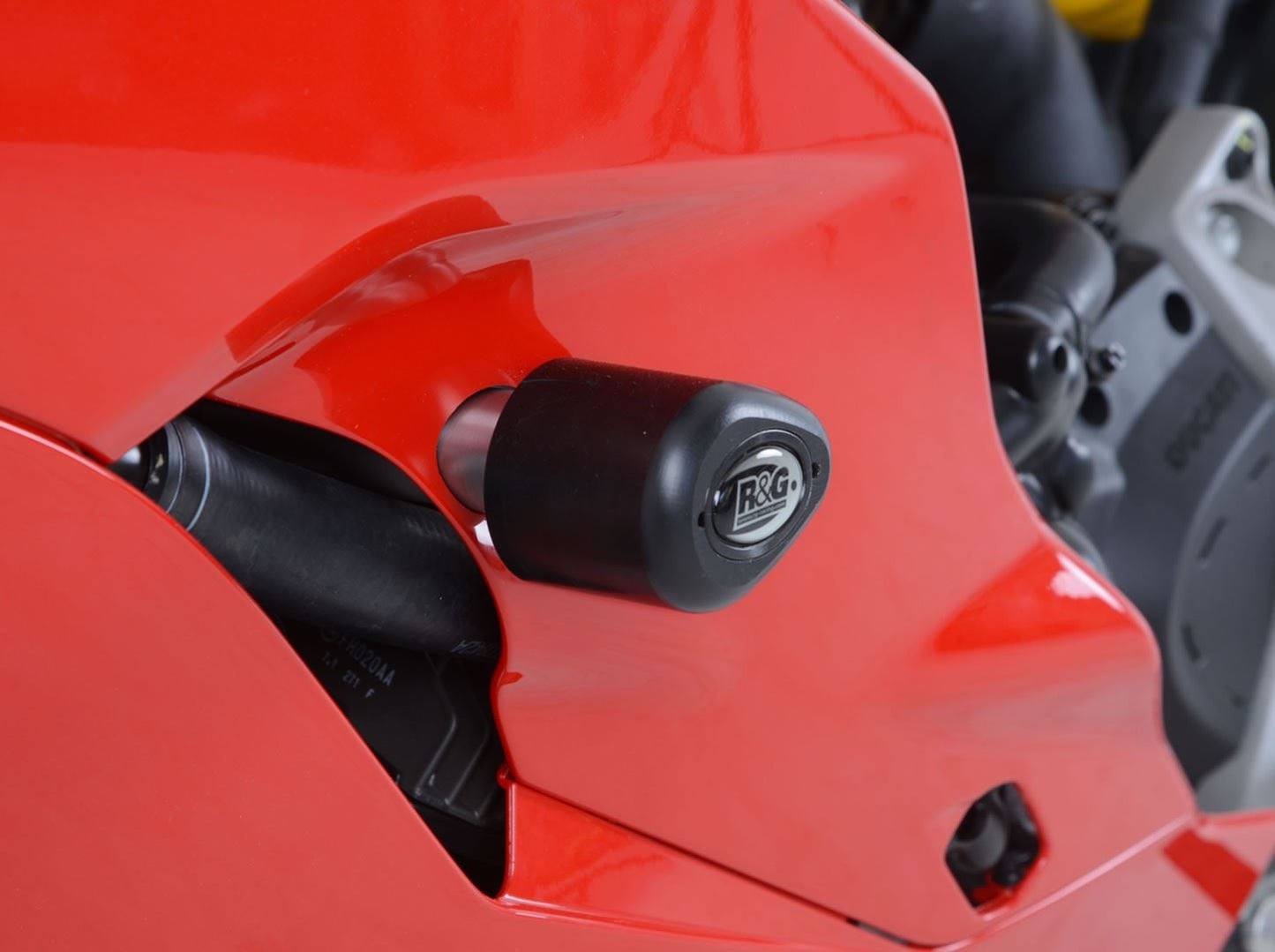 Crash Protectors - Aero Style for Ducati Supersport '17-'20 and Supersport S '17-'20 models (Drill Kit) Colour: Black