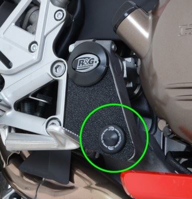 Frame Plug for Honda VFR 800 '14- and Crossrunner '15- (RHS Bottom Only)