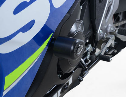 No-cut Crash Protectors - Aero Style for Suzuki GSX250R '17- and Suzuki V-Strom 250 '17- Colour: Black