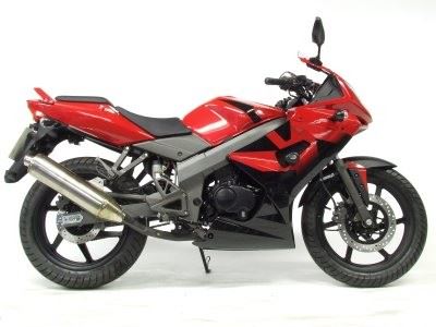 Crash Protectors - Aero Style for Kymco KR125 Sport '08-