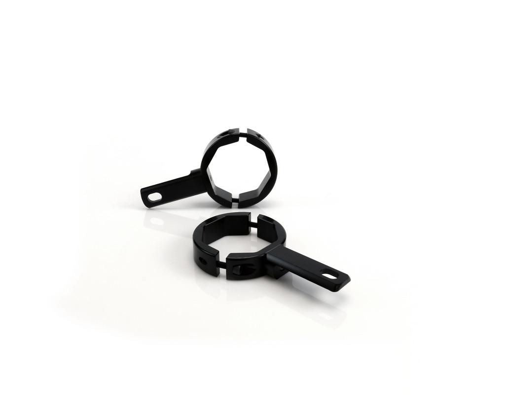 DENALI 50mm-60mm Tube Mount Kit For Mounting Auxiliary Lights To Inverted Fork Tubes