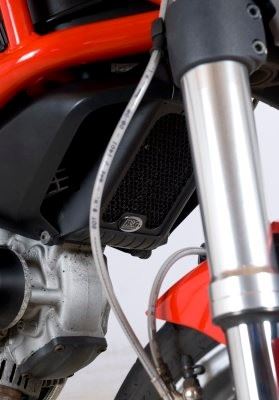 Oil Cooler Guard  for  Ducati Monster 1100 / 1100S / 1100EVO & 795/796 '09- Colour: Black