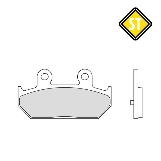 Ferodo FDB2173ST Sinter Grip Road Compound Pad - FA412