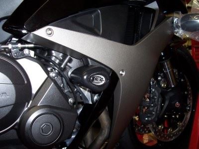 Crash Protectors - Aero Style for Honda CBR600RR '07-'08 Colour: White