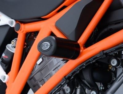 Aero Crash Protectors for KTM 1290 Super Duke R '14-'19 Colour: White