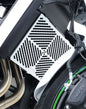 Brushed Aluminium Radiator Guard for the Kawasaki Vulcan S '15- '24 & Vulcan Cafe '18-