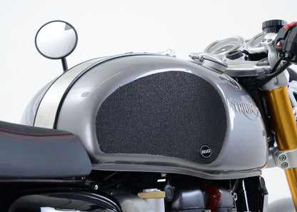 R&G Tank Traction Grip for Triumph Thruxton 1200 / R '16- Colour: Black