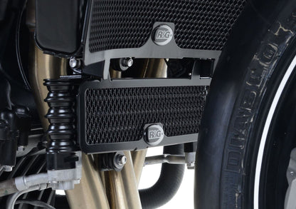 Oil Cooler Guard for Triumph Speed Triple / Speed Triple R '11- & Speed Triple RS '18-'20 Colour: Titanium