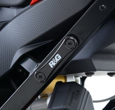 Rear Foot Rest Blanking Plate Kit for BMW S1000XR '15-'19, Trident 660 '21- & Daytona 660 '24-