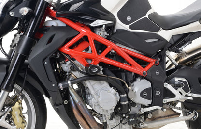 Crash Protectors - Aero Style for MV Agusta 1090 '13- Colour: White