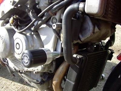 Crash Protectors - Classic Style for Honda VFR400 (NC30) Colour: Black