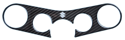 Red Dynamic Carbon Fibre Yoke Pad for the Suzuki GSR750 '11-'16
