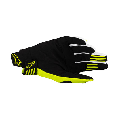 Alpinestars Techstar Gloves - Black Yellow Fluo - L