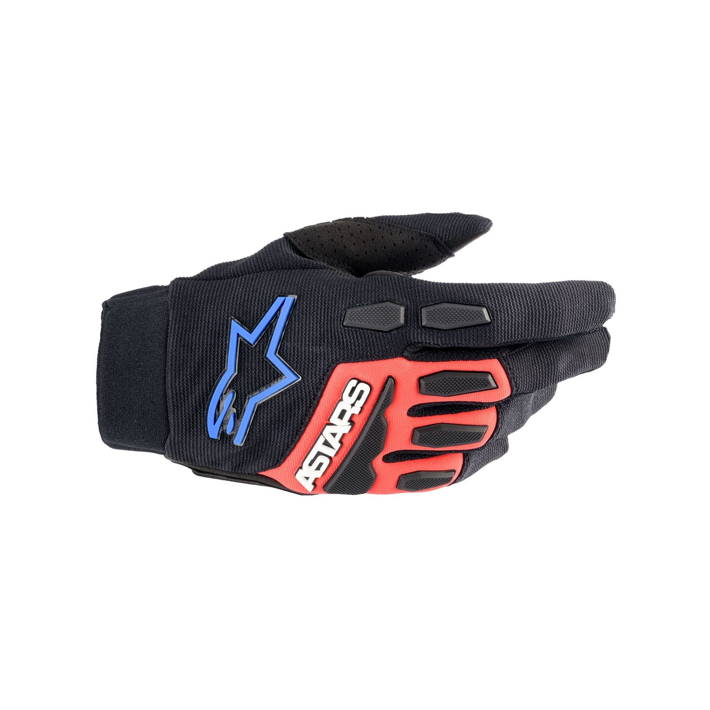 Alpinestars Full Bore XT Gloves - Black Bright Red Blue - Size M